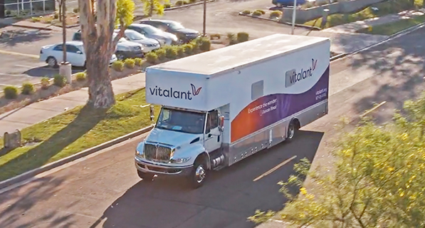 Vitalant Blood Mobile Bus