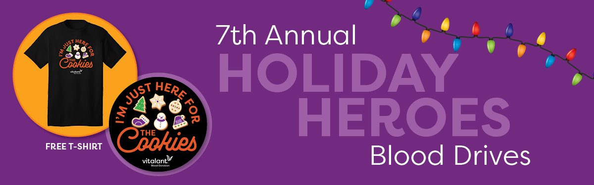 Holiday Heroes Blood Drives