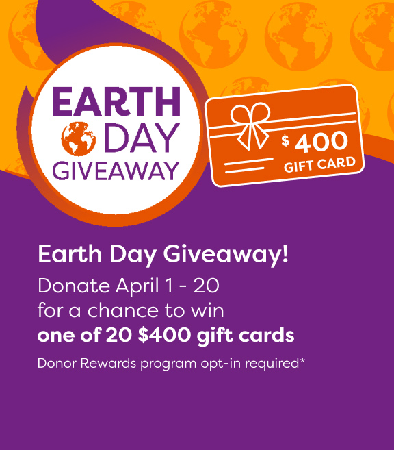 Earth day giveaway
