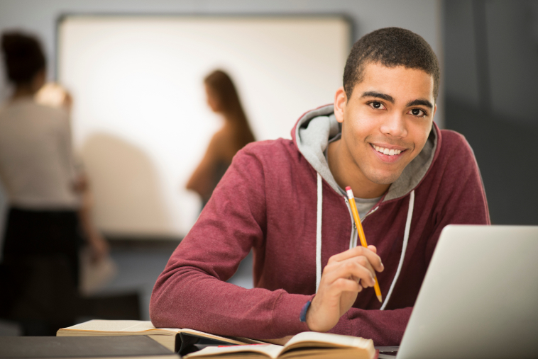 Student Studying