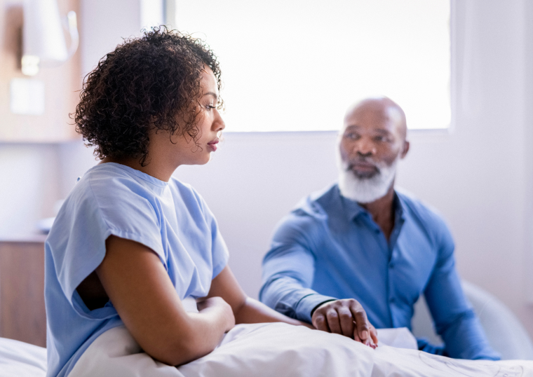 patient in hospital